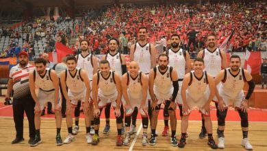 فريق أهلي حلب يلحق الخسارة الأولى بضيفه الوحدة بكرة السلة