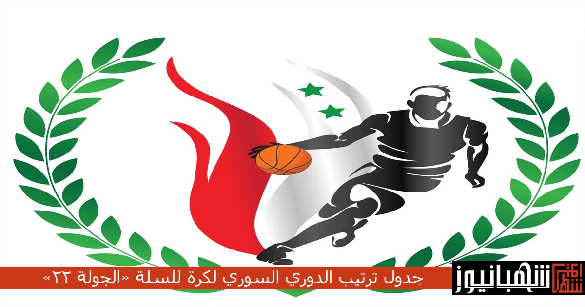 جدول ترتيب الدوري السوري لكرة للسلة
